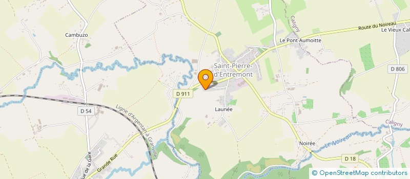 localisation de l'entreprise MONSIEUR OLIVIER MALAVIEILLE à SAINT-PIERRE-D'ENTREMONT