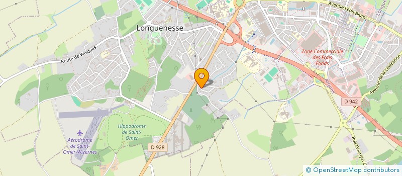 localisation de l'entreprise MONSIEUR OLIVIER MAMETZ  LONGUENESSE