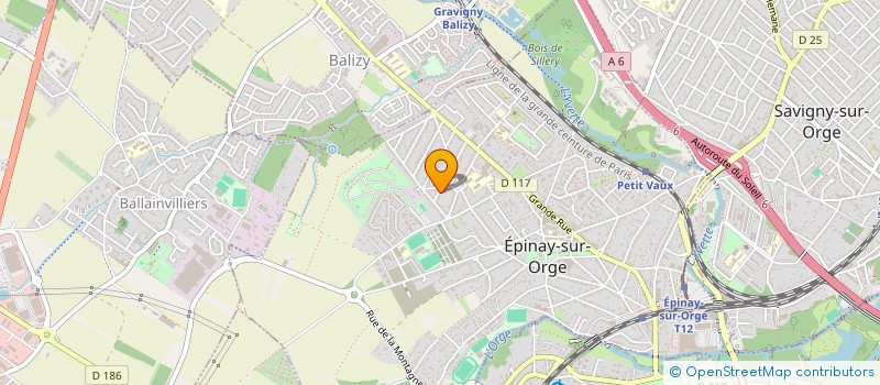 localisation de l'entreprise MONSIEUR OLIVIER MANAS à EPINAY-SUR-ORGE