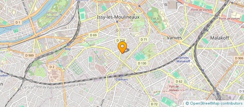 localisation de l'entreprise MONSIEUR OLIVIER MANDILLE à ISSY-LES-MOULINEAUX