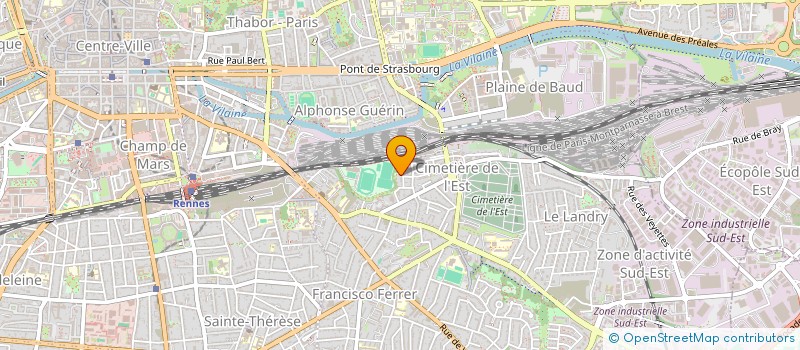 localisation de l'entreprise MONSIEUR OLIVIER MARBOEUF  RENNES