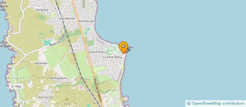 localisation de l'entreprise MONSIEUR OLIVIER MARC  SAINT-PIERRE-QUIBERON