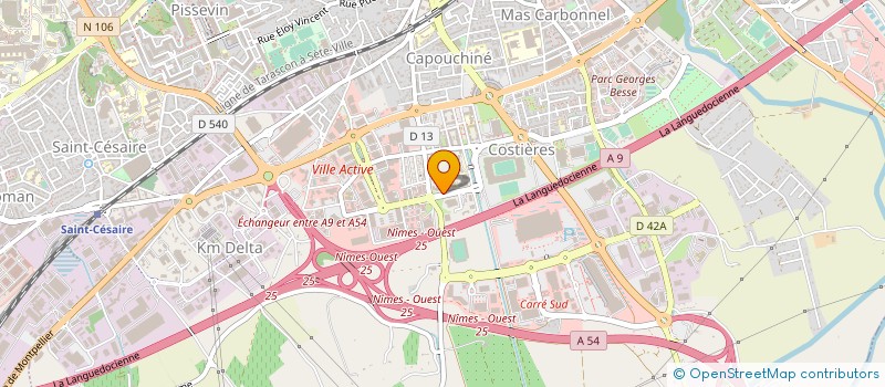 localisation de l'entreprise MONSIEUR OLIVIER MARCAIS à NIMES