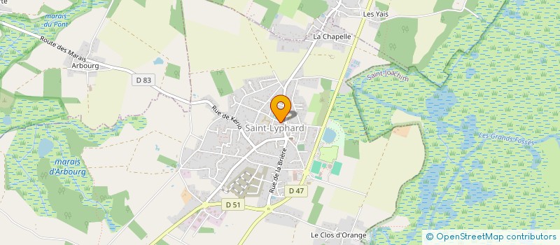 localisation de l'entreprise MONSIEUR OLIVIER MARCETEAU à HERBIGNAC