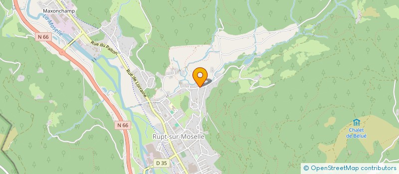 localisation de l'entreprise MONSIEUR OLIVIER MARCHAL  RUPT-SUR-MOSELLE