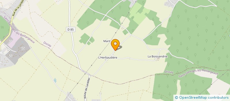 localisation de l'entreprise MONSIEUR OLIVIER MARCHAND à DISSAY