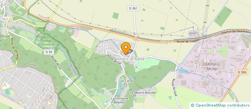 localisation de l'entreprise MONSIEUR OLIVIER MARCHAND  VILLIERS-LE-BACLE