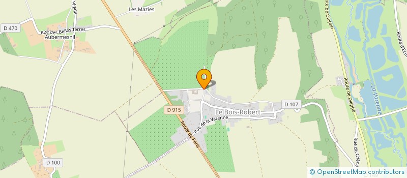 localisation de l'entreprise MONSIEUR OLIVIER MARCHAND  LE BOIS-ROBERT