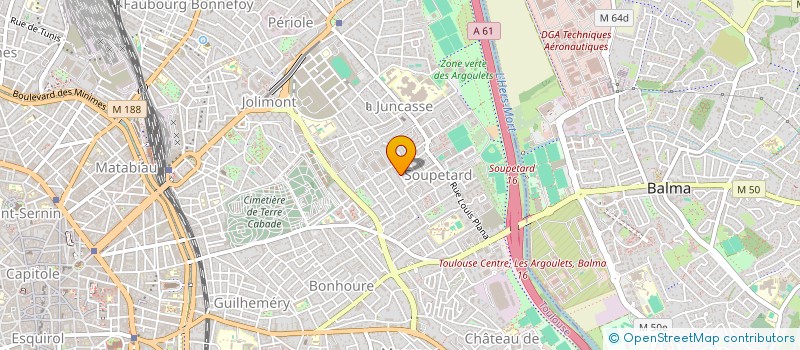 localisation de l'entreprise MONSIEUR OLIVIER MARCHI à TOULOUSE