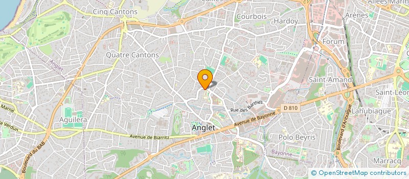 localisation de l'entreprise MONSIEUR OLIVIER MARECHAL à BAYONNE