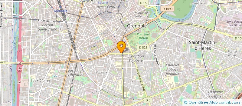 localisation de l'entreprise MONSIEUR OLIVIER MARGERIN à GRENOBLE