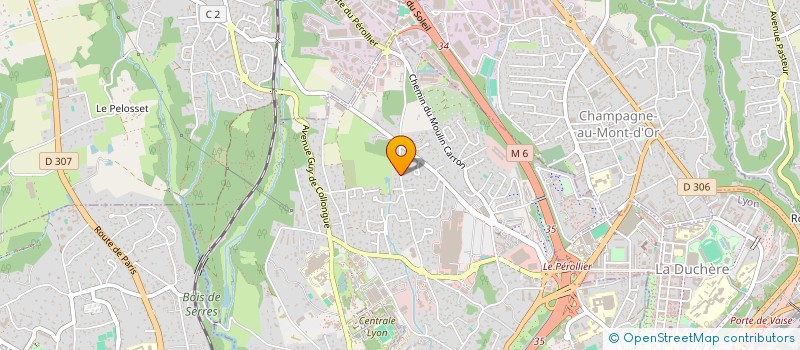 localisation de l'entreprise MONSIEUR OLIVIER MARICHY  SAINTE-FOY-LES-LYON