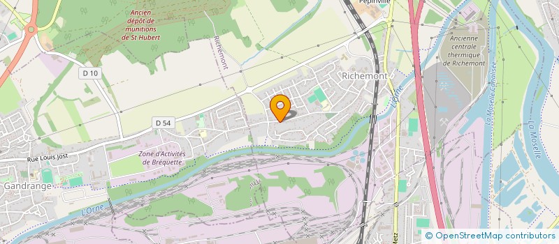 localisation de l'entreprise MONSIEUR OLIVIER MAROUSE  RICHEMONT