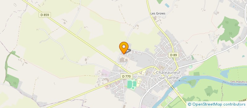 localisation de l'entreprise MONSIEUR OLIVIER MARPEAU  LES HAUTS-D'ANJOU