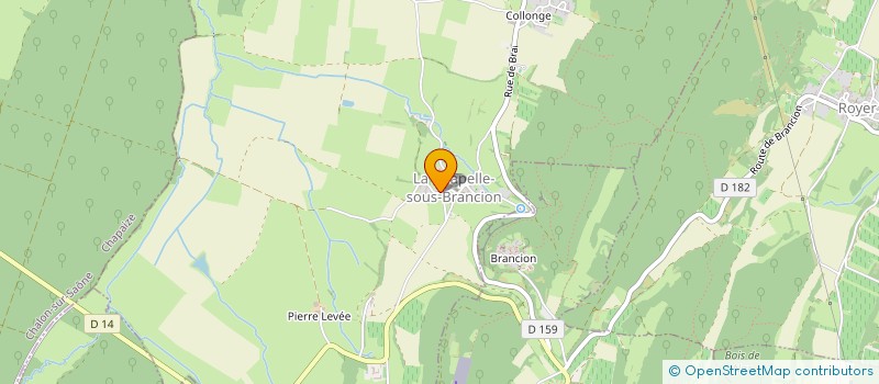 localisation de l'entreprise MONSIEUR OLIVIER MARQUER  LA CHAPELLE-SOUS-BRANCION