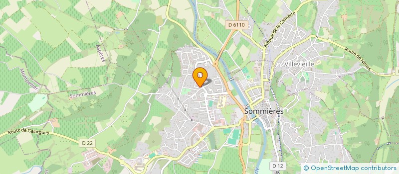 localisation de l'entreprise MONSIEUR OLIVIER MARQUESUZAA  SOMMIERES