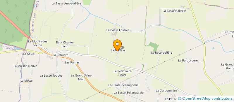 localisation de l'entreprise MONSIEUR OLIVIER MARQUET à OMBREE D'ANJOU