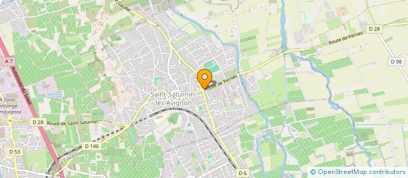 localisation de l'entreprise MONSIEUR OLIVIER MARROU  SAINT-SATURNIN-LES-AVIGNON