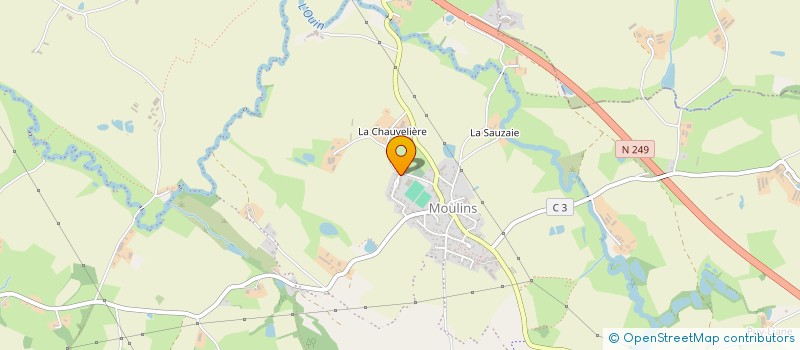 localisation de l'entreprise MONSIEUR OLIVIER MARSAUD  MAULEON