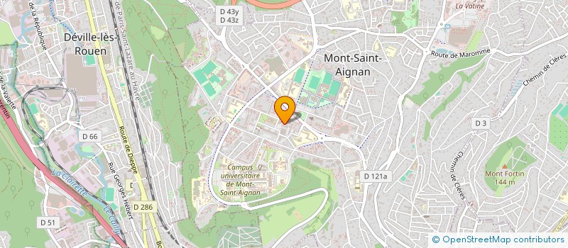 localisation de l'entreprise MONSIEUR OLIVIER MARTEL  MONT-SAINT-AIGNAN