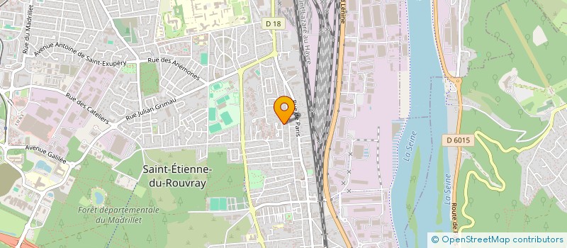 localisation de l'entreprise MONSIEUR OLIVIER MARTIN  SAINT-ETIENNE-DU-ROUVRAY