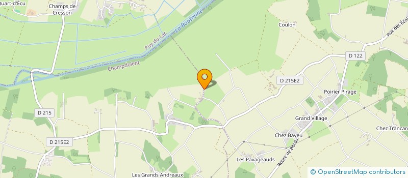 localisation de l'entreprise MONSIEUR OLIVIER MARTIN  ARCHINGEAY