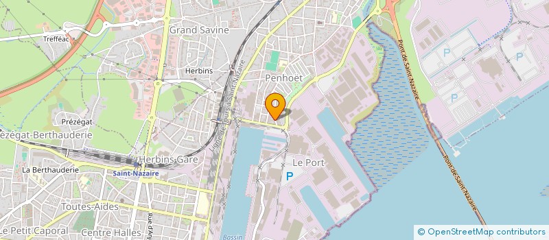 localisation de l'entreprise MONSIEUR OLIVIER MARTIN  SAINT-NAZAIRE