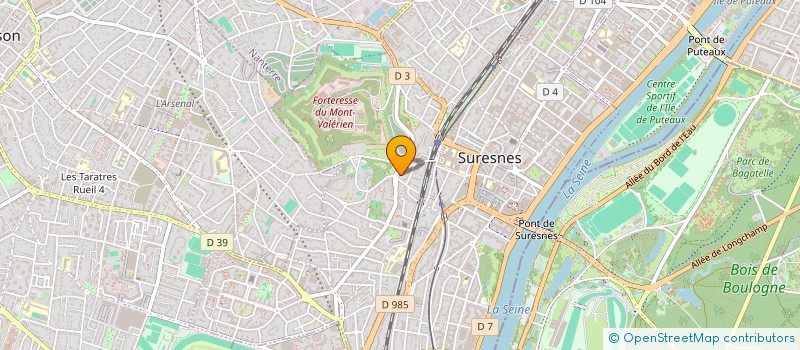 localisation de l'entreprise MONSIEUR OLIVIER MARTIN  SURESNES
