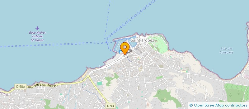 localisation de l'entreprise MONSIEUR OLIVIER MARTIN à SAINT-TROPEZ
