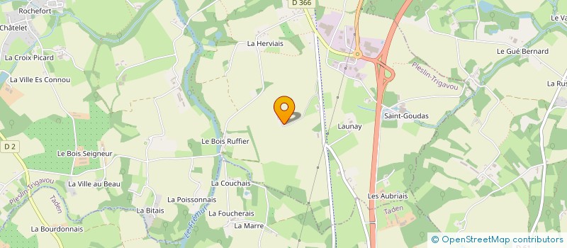 localisation de l'entreprise MONSIEUR OLIVIER MARTIN  PLOUER-SUR-RANCE