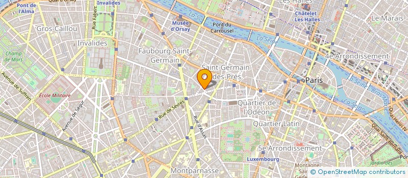 localisation de l'entreprise MONSIEUR OLIVIER MARTIN DUPRAY  PARIS