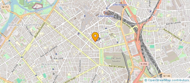 localisation de l'entreprise MONSIEUR OLIVIER MARTINACHE à LILLE