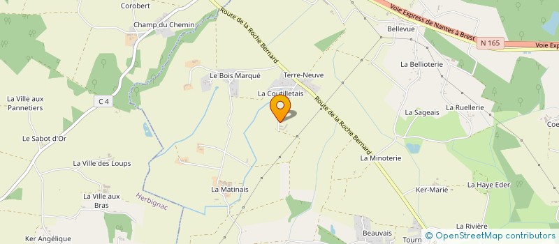 localisation de l'entreprise MONSIEUR OLIVIER MARTINEAU à MISSILLAC