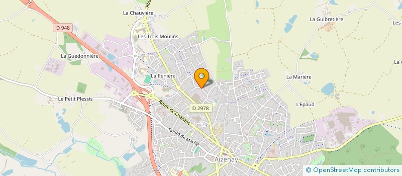 localisation de l'entreprise MONSIEUR OLIVIER MARTINEAU à AIZENAY