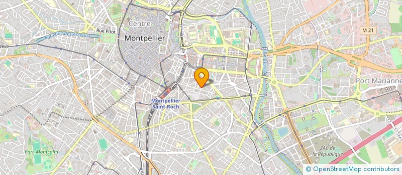 localisation de l'entreprise MONSIEUR OLIVIER MARTINEZ à MONTPELLIER