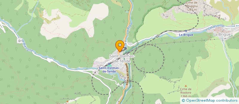 localisation de l'entreprise MONSIEUR OLIVIER MASSA  TENDE