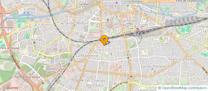 localisation de l'entreprise MONSIEUR OLIVIER MASSON à RENNES