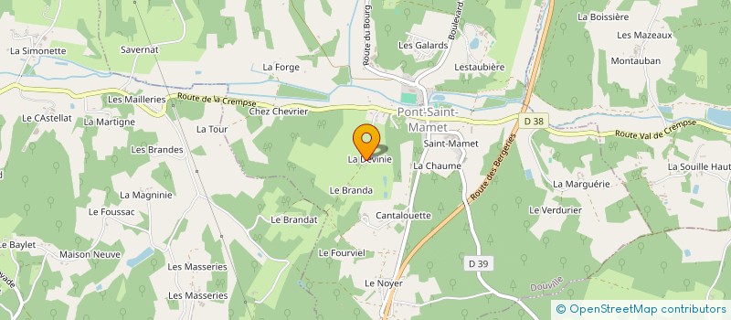 localisation de l'entreprise MONSIEUR OLIVIER MASUREL  DOUVILLE