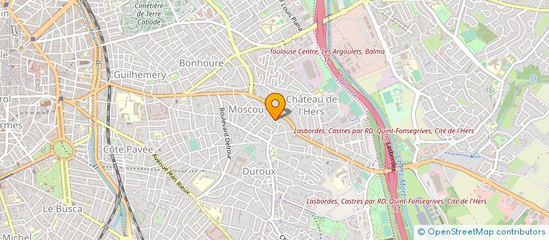 localisation de l'entreprise MONSIEUR OLIVIER MATHIAS à TOULOUSE