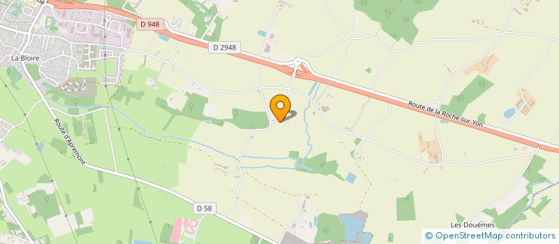 localisation de l'entreprise MONSIEUR OLIVIER MATHIAUD  FROIDFOND