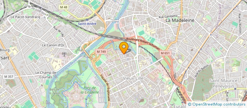 localisation de l'entreprise MONSIEUR OLIVIER MATHONNEAU à LILLE