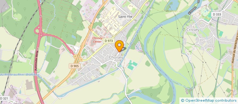 localisation de l'entreprise MONSIEUR OLIVIER MATOS  CHOISEY