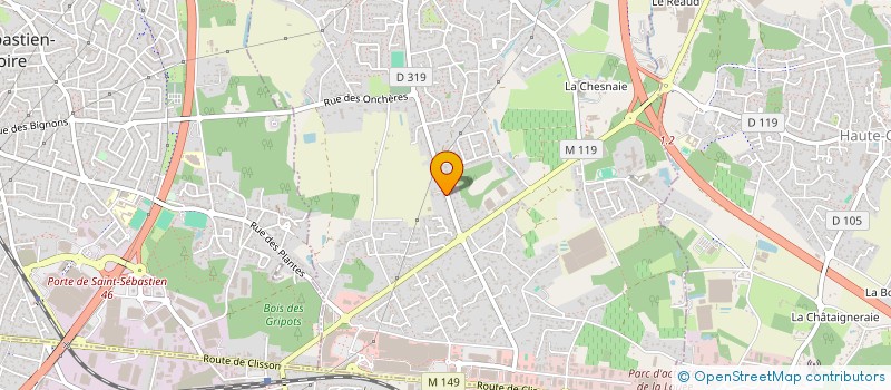localisation de l'entreprise MONSIEUR OLIVIER MATOUK à BASSE-GOULAINE