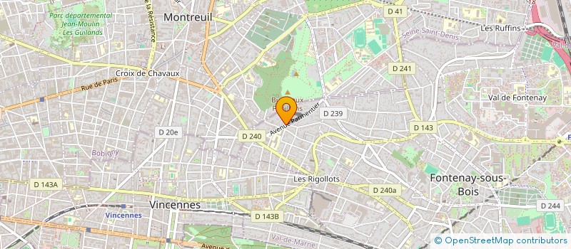 localisation de l'entreprise MONSIEUR OLIVIER MAURICE à FONTENAY-SOUS-BOIS