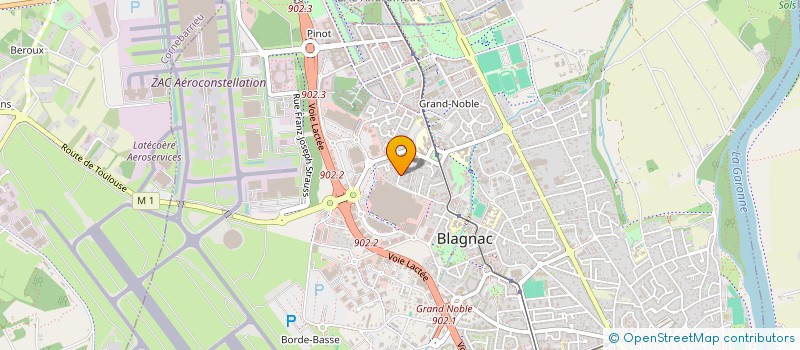 localisation de l'entreprise MONSIEUR OLIVIER MAUVAIS à BLAGNAC
