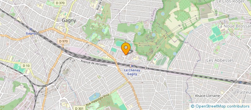 localisation de l'entreprise MONSIEUR OLIVIER MAX CARNIER  GAGNY