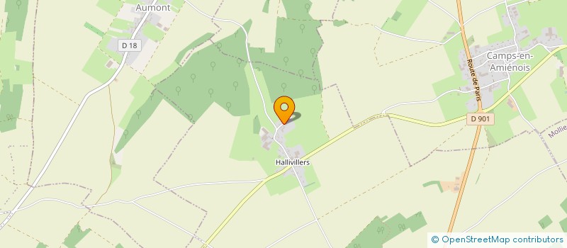 localisation de l'entreprise MONSIEUR OLIVIER MAZAND  HORNOY-LE-BOURG