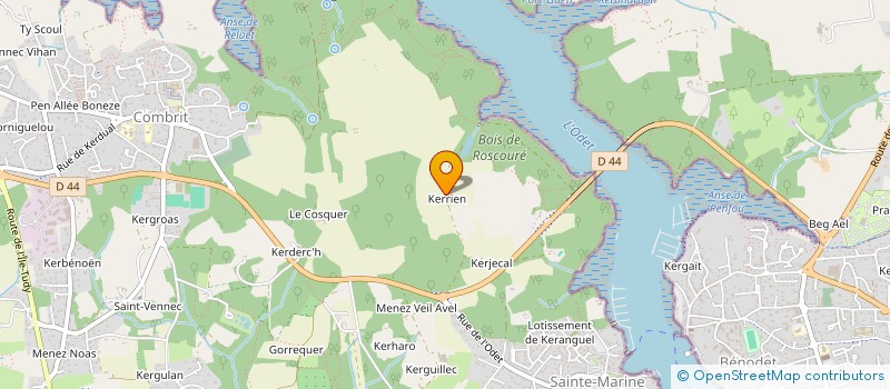 localisation de l'entreprise MONSIEUR OLIVIER MAZE LAUNAY  COMBRIT