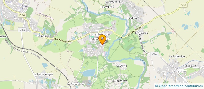 localisation de l'entreprise MONSIEUR OLIVIER MAZOUE à RIVES DE L'YON