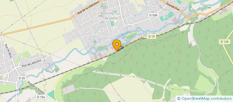 localisation de l'entreprise MONSIEUR OLIVIER MECHEMACHE  ROMILLY-SUR-ANDELLE